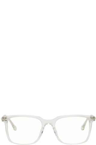 Matsuda: Transparent M1018 Glasses | SSENSE