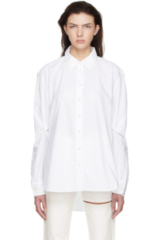 Goldsign: White Cotton Shirt | SSENSE