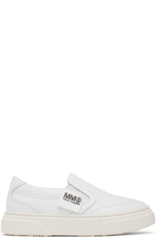 チチ　MM6-012 チチ MM6-012 MM6 Maison Margiela stitch-logo Leather