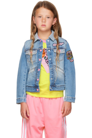 Marc Jacobs Kids Patch Denim Jacket