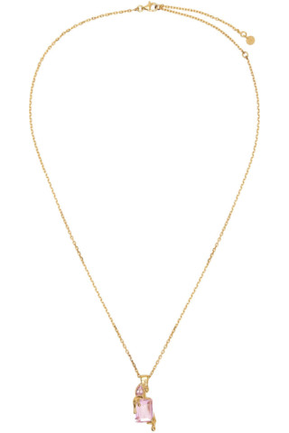 Alan Crocetti: Gold Melting Necklace | SSENSE Canada