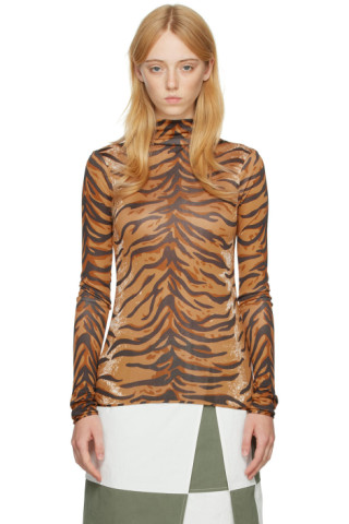 Tシャツ・カットソー Jil Sander FW24 Silk turtleneck top (J03NH0021J20152 257) 221249F096014_1.jpg