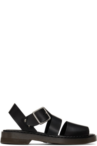 Black Arielle Sandals by A.P.C. on Sale