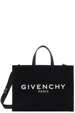 Givenchy: Black Medium G Tote | SSENSE