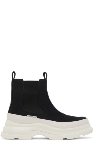 both: Black Gao EVA Chelsea Boots | SSENSE