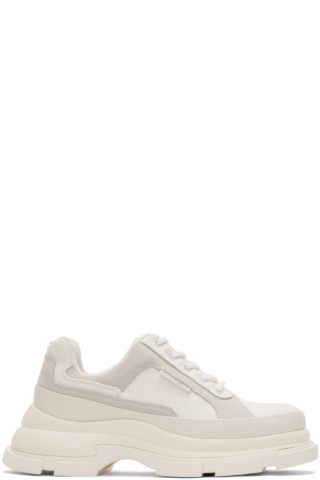 both: White Gao Eva Low-Top Sneakers | SSENSE