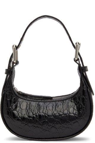 Black Mini Soho Bag by BY FAR on Sale