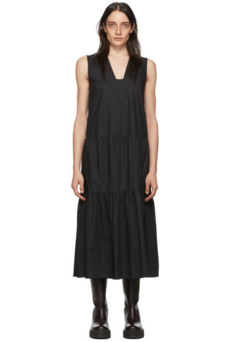 by Malene Birger: Black Piatinne Maxi Dress | SSENSE