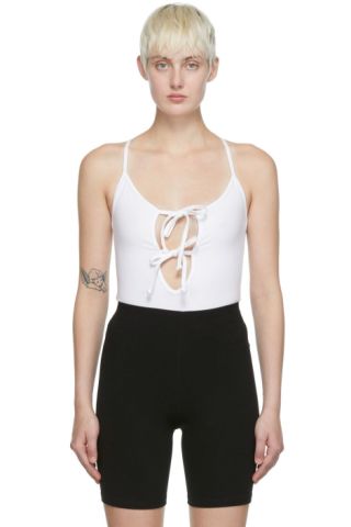 Gil Rodriguez: White Venus Bodysuit | SSENSE