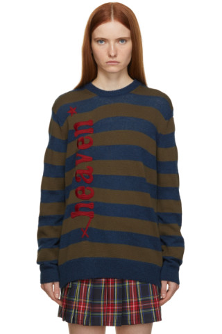 Marc Jacobs Heaven: Blue Charm Sweater | SSENSE