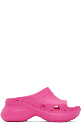 Women's Pool Crocs™ Slide Sandal in Pink