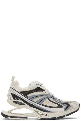 Balenciaga: White X-Pander Sneakers | SSENSE Canada