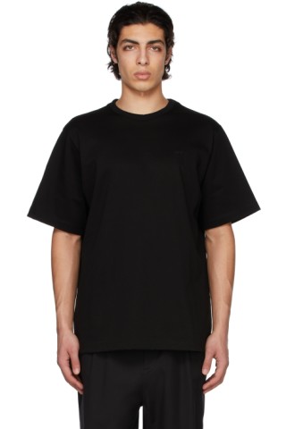 Black 'Archive' T-Shirt by Juun.J on Sale