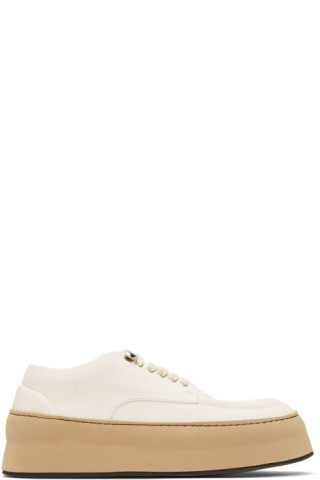 Marsèll: White Casspana Derbys | SSENSE