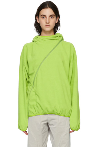 Post Archive Faction (PAF): Green Center Hoodie | SSENSE