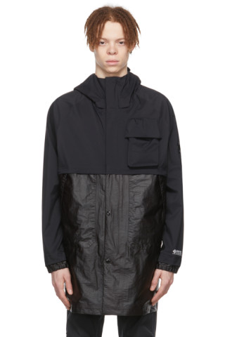 C.P. Company: Black Nylon Coat | SSENSE