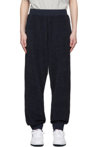 Navy Crest Lounge Pants by Thames MMXX. on Sale