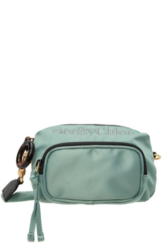 See by Chloé: Green Mini Tilly Camera Bag | SSENSE UK