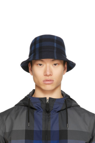 Burberry Signature Check Wool Bucket Hat