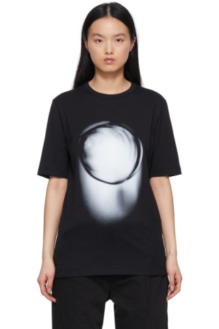 Black Axel T-Shirt by Ann Demeulemeester on Sale
