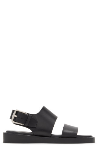 Ann Demeulemeester 블랙 로어 샌들