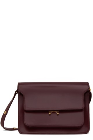 Marni Trunk bag in leather - ShopStyle