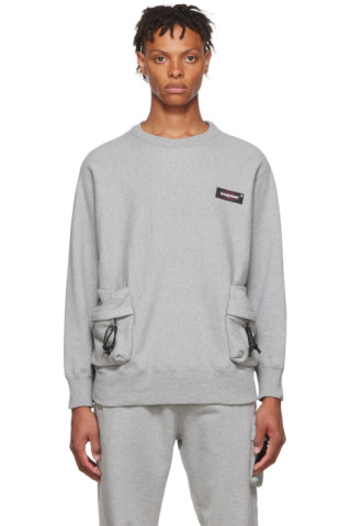 Undercover: Gray Eastpak Edition Sweatshirt | SSENSE