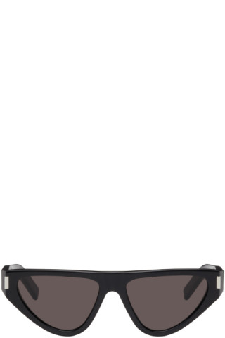 Saint Laurent: Black SL 468 Sunglasses | SSENSE UK