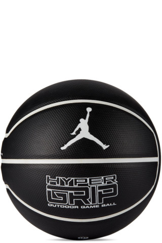 Black Hyper Grip Basketball by Nike Jordan | SSENSE