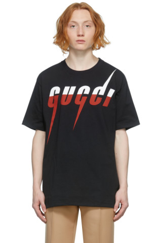 Gucci: Black Blade T-Shirt | SSENSE