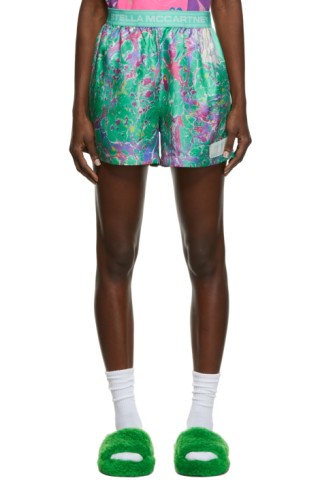 Stella McCartney: Multicolor Myfawnwy Edition Timothy Logo Shorts | SSENSE