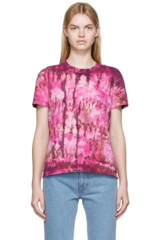 AMI Parisのピンク コットン Tシャツがセール中