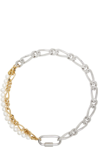高級ブランド IN GOLD WE TRUST PARIS フィガロネックレス Sサイズ