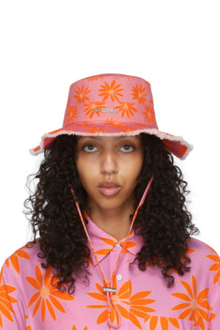 Jacquemus - Chapeau bob 'Le bob artichaut' rose