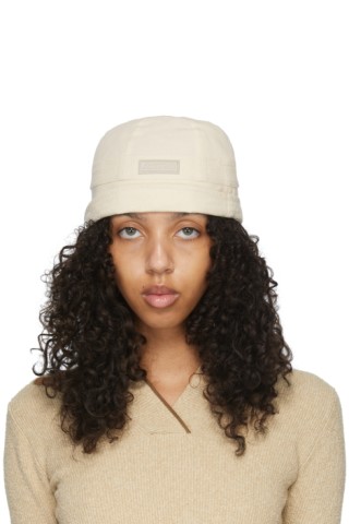 Off-White 'Le Marino' Bucket Hat by Jacquemus on Sale