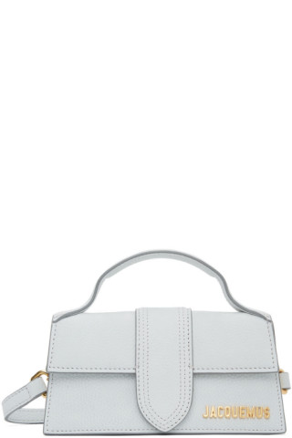 Jacquemus: Grey 'Le Bambino' Clutch | SSENSE