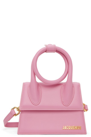 Jacquemus Le Chiquito Noeud Bag in Pink