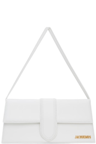 Jacquemus: White La Montagne 'Le Bambino Long' Bag | SSENSE