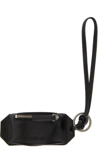 Jacquemus: Black La Montagne 'Le Porte-Clé Banane' Keychain | SSENSE