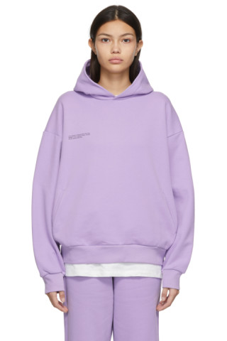 PANGAIA: Purple 365 Hoodie | SSENSE