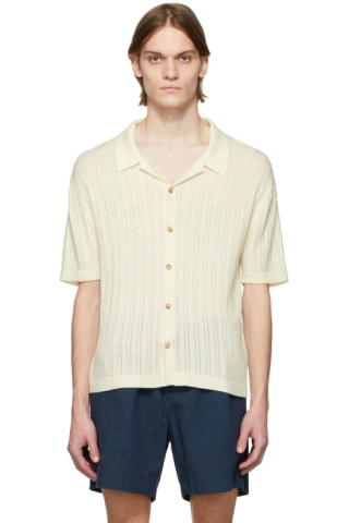 King & Tuckfield: Off-White Camp Shirt | SSENSE