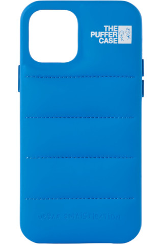 Blue 'The Puffer' iPhone 12/12 Pro Case by Urban Sophistication on