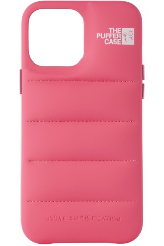 Pink The Puffer iPhone 13 Pro Max Case SSENSE Accessories Phones Cases 