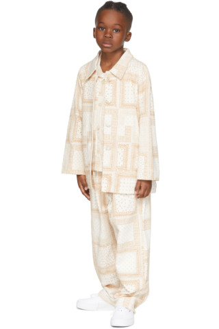 Kids Off-White Bandana Playhouse Coat by Misha & Puff | SSENSE