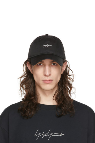 Yohji Yamamoto: Black New Era Edition 9THIRTY Logo Cap | SSENSE