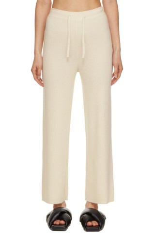 Lisa Yang: Off-White Heather Lounge Pants | SSENSE