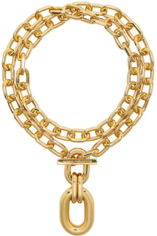 Paco rabanne xl link necklace clearance