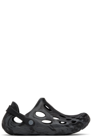 Black Hydro Moc Sandals by Merrell 1TRL on Sale