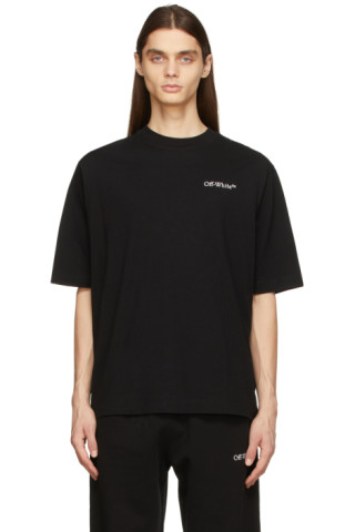 Black Caravaggio Crowning Skate T-Shirt by Off-White on Sale
