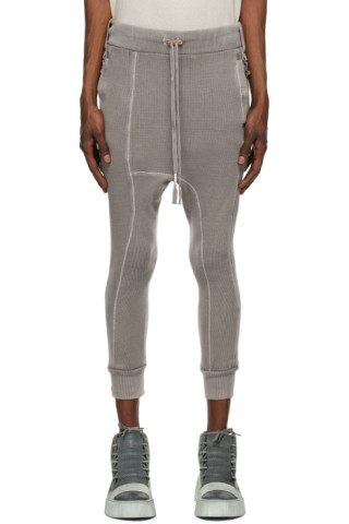 Grey LongJohn2.1 Lounge Pants by Boris Bidjan Saberi on Sale